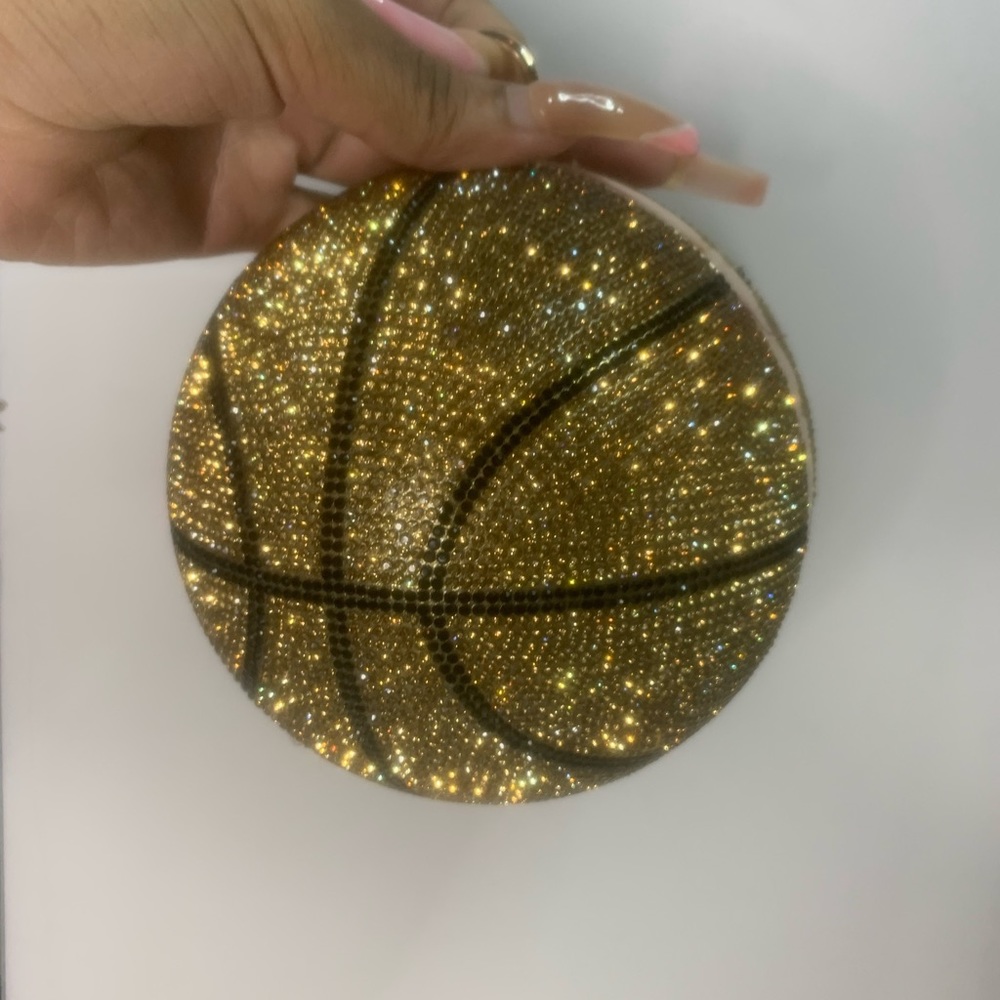 Basketball Clutch Purse Evening Bag